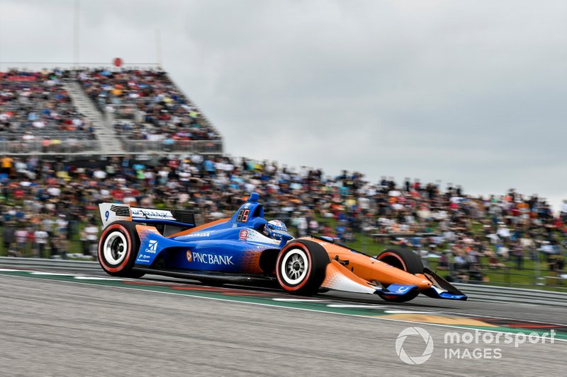 Scott Dixon, Chip Ganassi Racing Honda, Circuit of The Americas, 2019. 