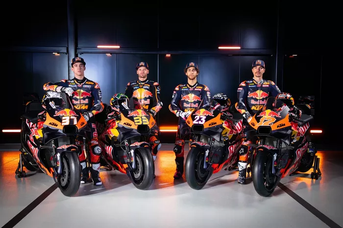 Pedro Acosta, Brad Binder, Red Bull KTM Factory Racing, Enea Bastianini, Maverick Viñales, Red Bull KTM Tech3