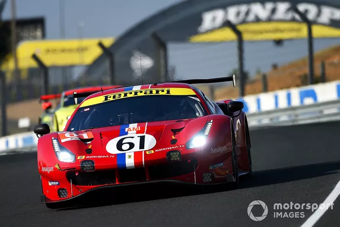 #61 Luzich Racing Ferrari 488 GTE Evo: Francesco Piovanetti, Oswaldo Negri Jr., Come Ledogar
