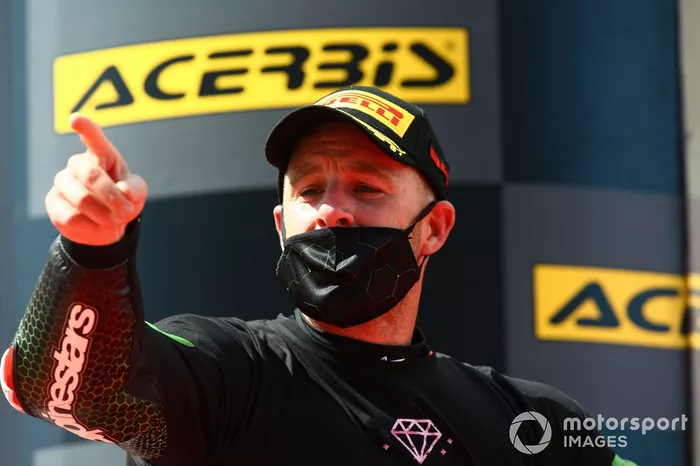 Podio: Ganador Jonathan Rea, Kawasaki Racing Team