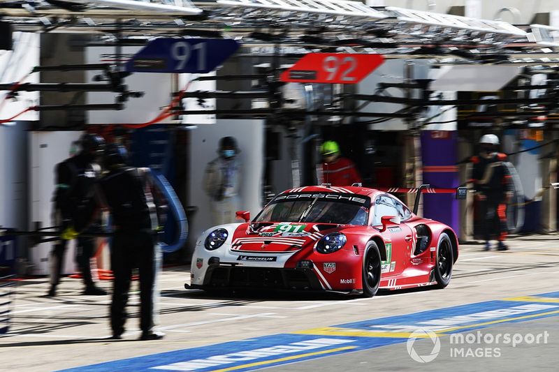 #91 Porsche GT Team Porsche 911 RSR - 19: Gianmaria Bruni, Richard Lietz, Frederic Makowiecki 