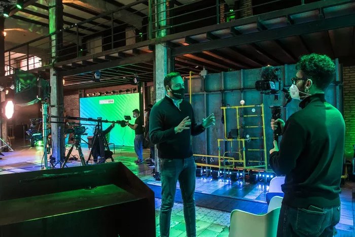 Bastidores del primer evento Electric Days Digital en Estados Unidos.