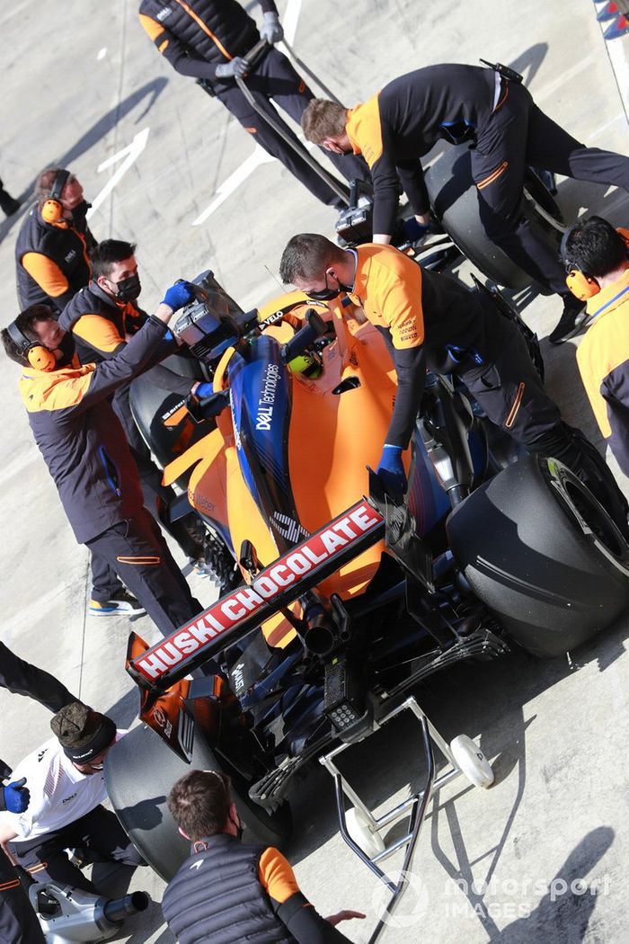 Lando Norris, McLaren MCL35M