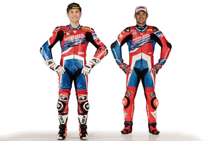 Álvaro Bautista, Team HRC. Leon Haslam, Team HRC