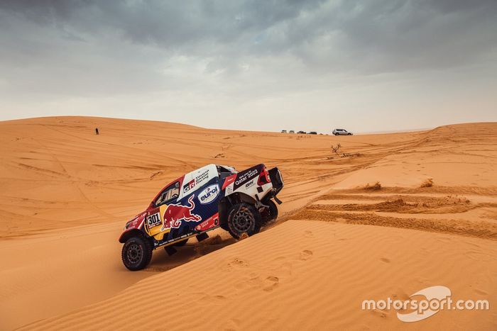 #301 Toyota Gazoo Racing: Nasser Al-Attiyah, Matthieu Baumel