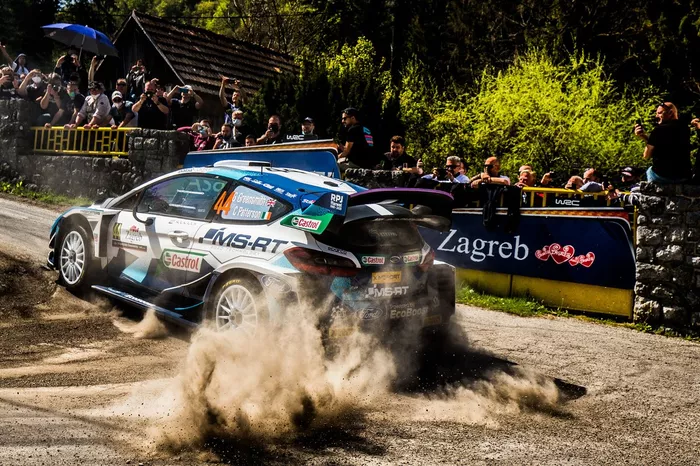 Gus Greensmith, Chris Patterson, M-Sport Ford WRT Ford Fiesta WRC