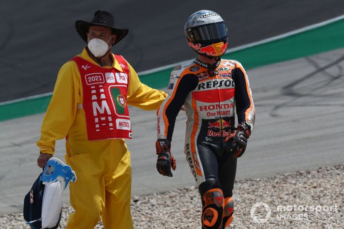 Pol Espargaró, Repsol Honda Team después de la caída