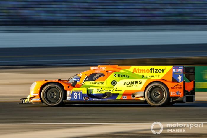 #81 DragonSpeed USA Oreca LMP2 07: Patricio O'Ward, Eric Lux, Colton Herta, Devlin Defrancesco