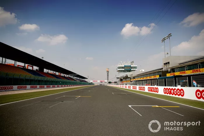 Vista general del circuito de Losail