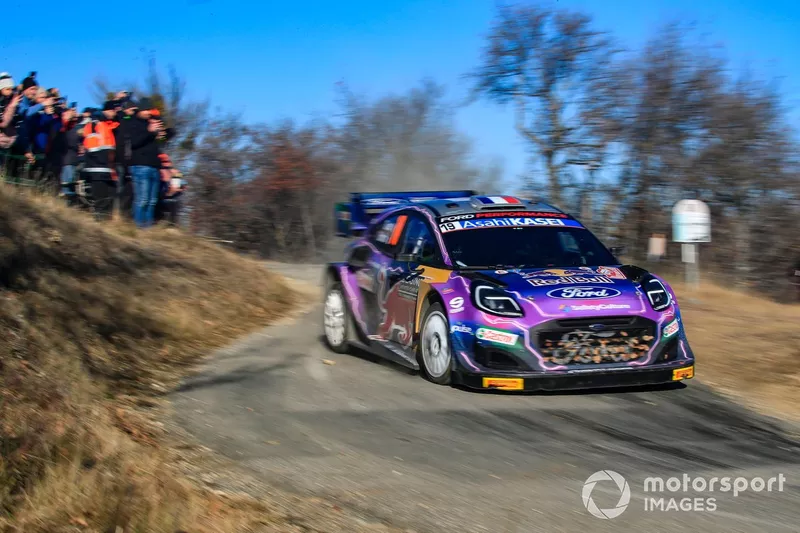 Sébastien Loeb, Isabelle Galmiche, M-Sport Ford World Rally Team Ford Puma Rally1
