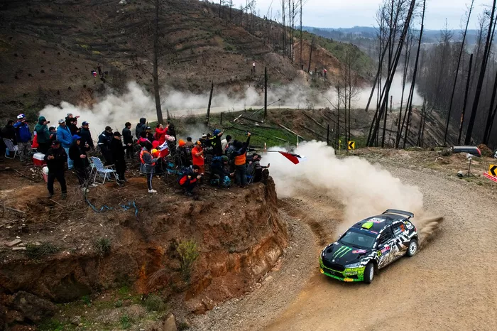 Oliver Solberg, Elliott Edmondson, Skoda Fabia Evo Rally2