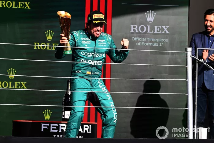 126- Fernando Alonso, 3º en el GP de Sao Paulo 2023 con Aston Martin