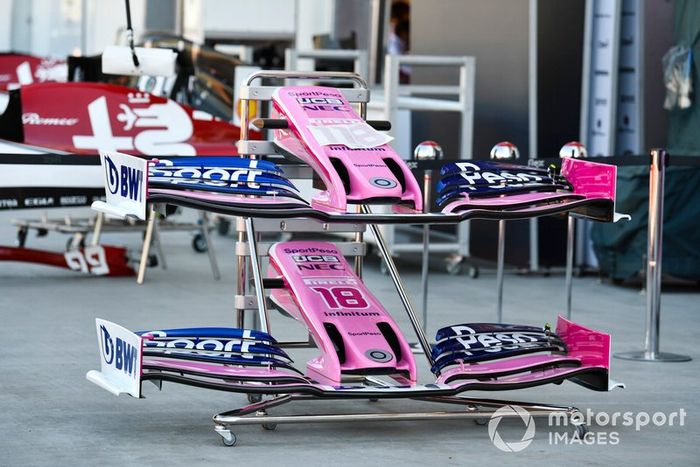 Alerón delantero de Racing Point RP19