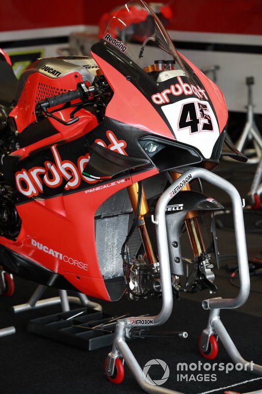 La moto de Scott Redding, Aruba.it Racing Ducati