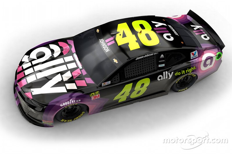 Decoración nueva de Jimmie Johnson