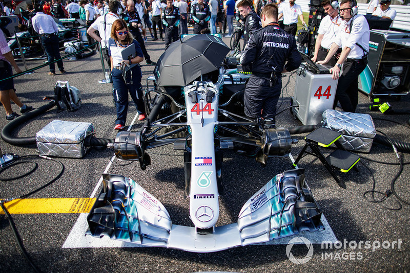 Lewis Hamilton, Mercedes AMG F1 W09 EQ Power+