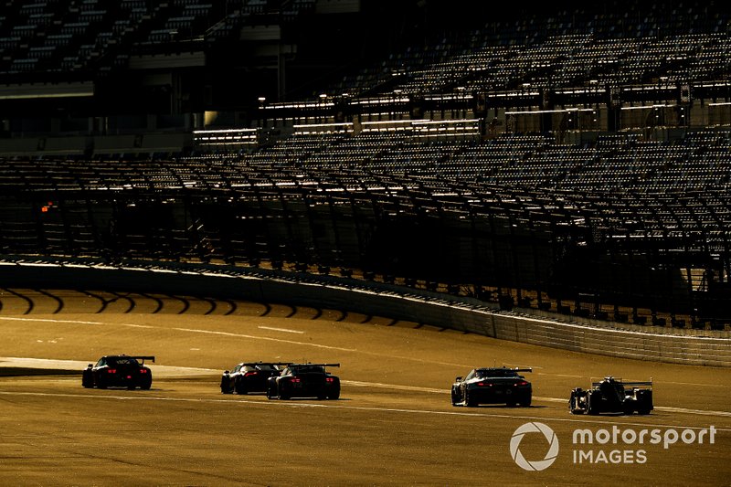 #9 PFAFF Motorsports Porsche 911 GT3 R, GTD: Scott Hargrove, Zacharie Robichon, Lars Kern, #912 Porsche GT Team Porsche 911 RSR, GTLM: Mathieu Jaminet, Earl Bamber, #25 BMW Team RLL BMW M8 GTE, GTLM: Tom Blomqvist, Connor De Phillippi, Philipp Eng, Colton Herta, #7 Acura Team Penske Acura DPi, DPi: Helio Castroneves, Ricky Taylor, Alexander Rossi