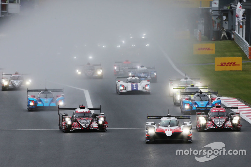 #8 Toyota Gazoo Racing Toyota TS050: Sebastien Buemi, Kazuki Nakajima, Fernando Alonso