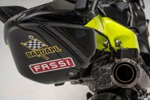 VR46 Racing Team bike detail