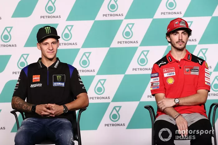 Fabio Quartararo, Yamaha Factory Racing, Francesco Bagnaia, equipo Ducati