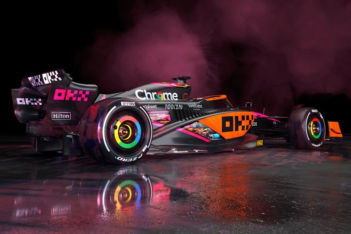 McLaren MCL36 Singapore GP special livery