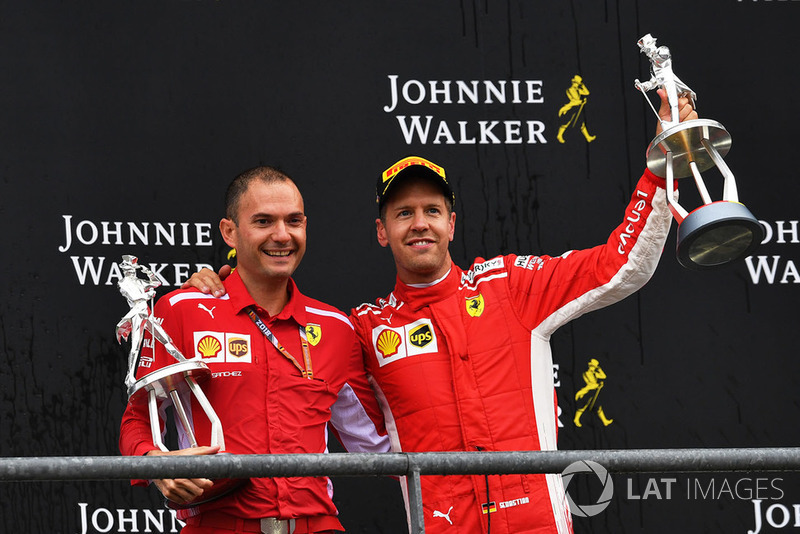 Winnaar: Sebastian Vettel