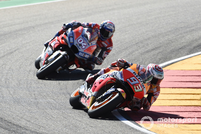 Марк Маркес, Repsol Honda Team, Андреа Довіціозо, Ducati Team