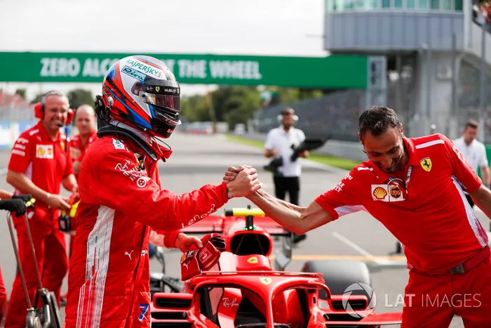 El hombre de la pole: Kimi Raikkonen, Ferrari