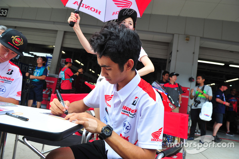 #22 Honda Asia-Dream Racing: Andi Gilang