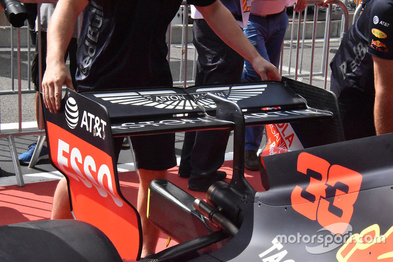 Заднее крыло Red Bull RB14