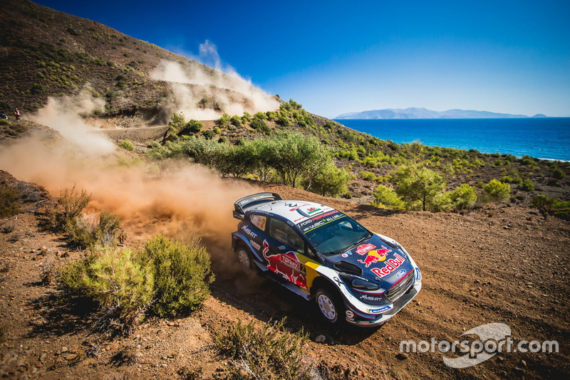 Elfyn Evans, Daniel Barritt, M-Sport Ford WRT Ford Fiesta WRC