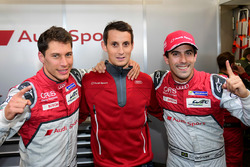 Polesitters #8 Audi Sport Team Joest Audi R18 e-tron quattro: Lucas di Grassi, Loic Duval, Oliver Jarvis