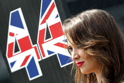 Chica de la parrilla, Lewis Hamilton, Mercedes AMG F1