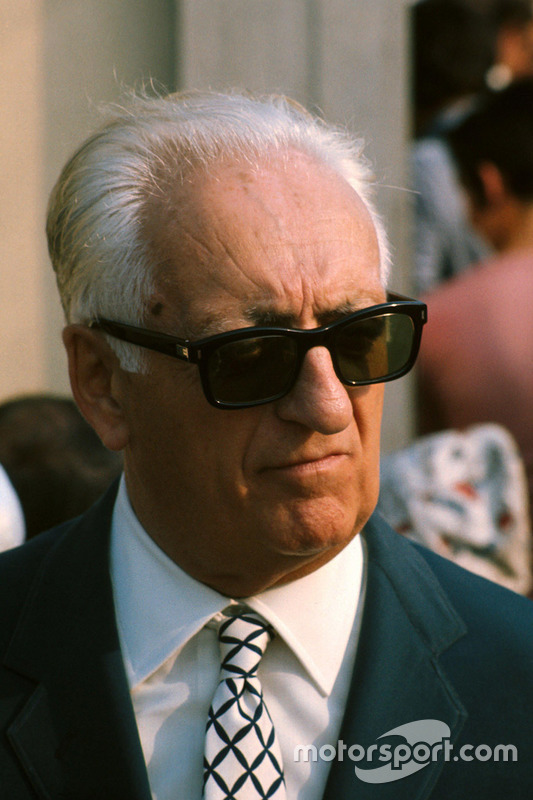 Enzo Ferrari nel 1971