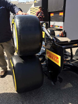 Pirelli-Reifen, Detail