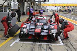 #7 Audi Sport Team Joest Audi R18: Marcel Fässler, Andre Lotterer