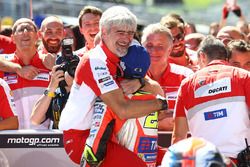Ganador, Andrea Iannone, Ducati Team y Gigi Dall'Igna, Ducati Team