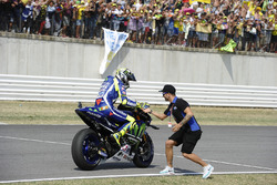 Segundo, Valentino Rossi, Yamaha Factory Racing, Mattia Pasini