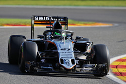 Nico Hülkenberg, Sahara Force India F1 VJM09 mit dem Halo Cockpitschutz