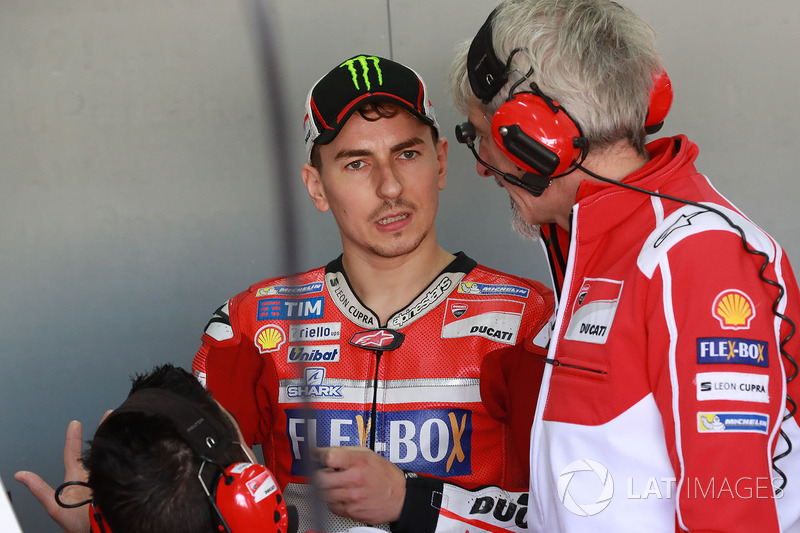 Jorge Lorenzo, Ducati Team, Gigi Dall'Igna, Ducati Team Takım Patronu