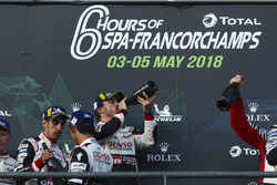 Fernando Alonso, Kazuki Nakajima, Sébastien Buemi, Toyota Gazoo Racing