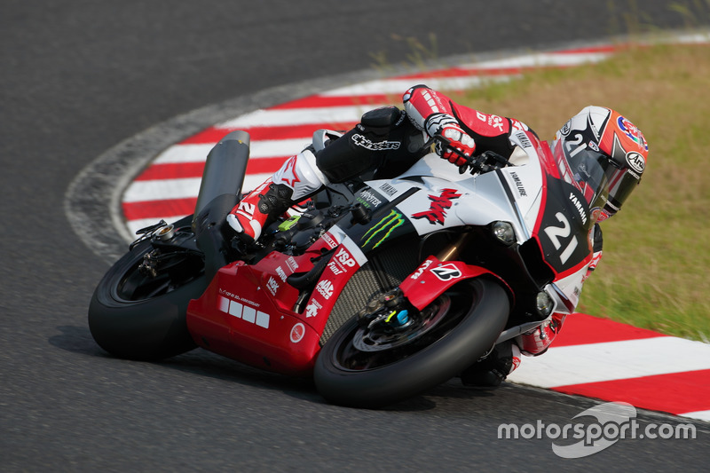 # 21 Yamaha Factory Racing Team: Katsuyuki Nakasuga, Alex Lowes y Michael van der Mark