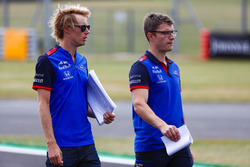 Brendon Hartley, Toro Rosso, pist yürüyüşü