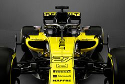 Avant de la Renault F1 Team RS18