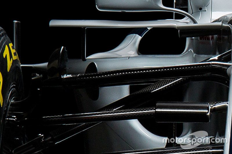 Sauber C37, dettaglio