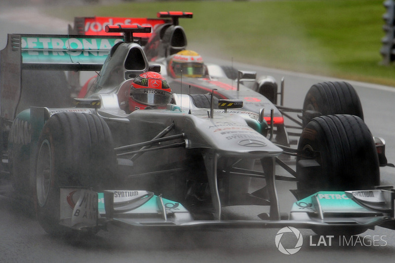 Michael Schumacher acabaría el mundial 8º, con 76 puntos