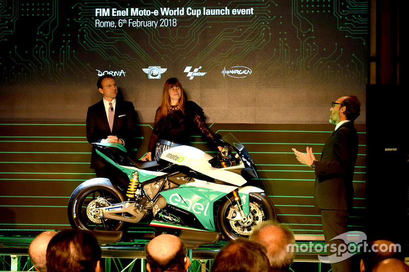 La presentazione della MotoE
