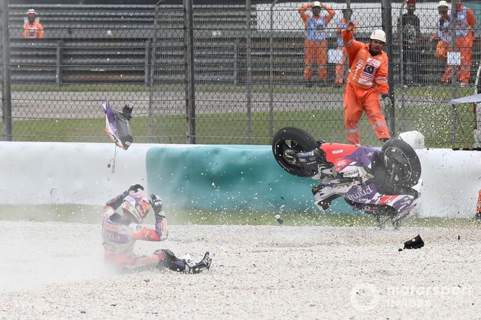 Caída de Jorge Martín, Pramac Racing