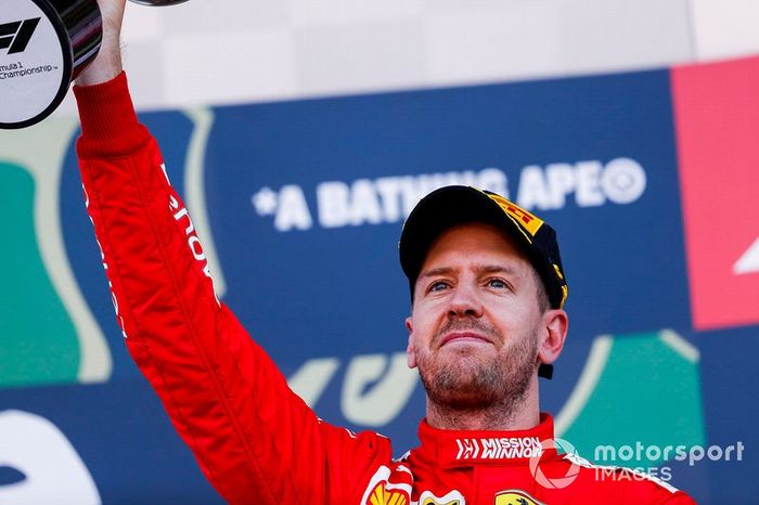 Sebastian Vettel, Ferrari (120 podios)