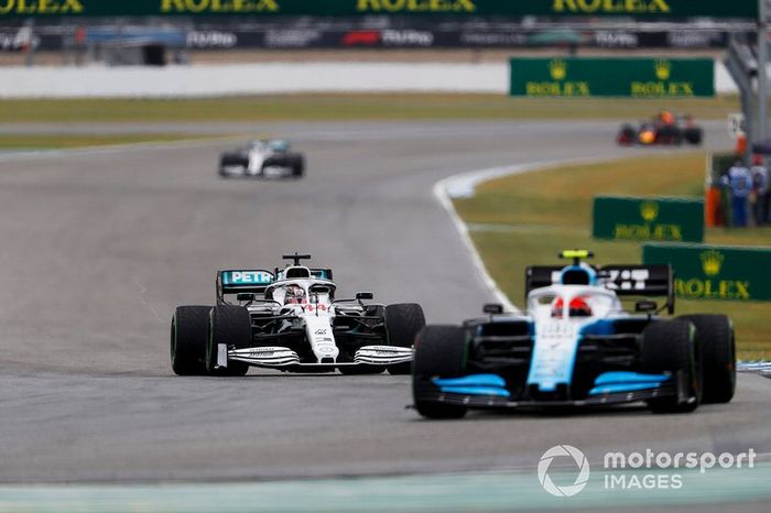 Robert Kubica, Williams FW42, Lewis Hamilton, Mercedes AMG F1 W10